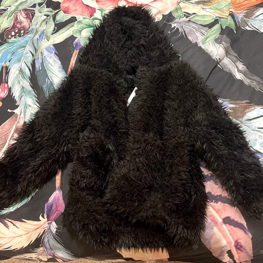 Sexy faux fur jacket